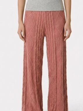 SHEIN CARAMEL COZY KNIT PANTS SZ 2X 18 20